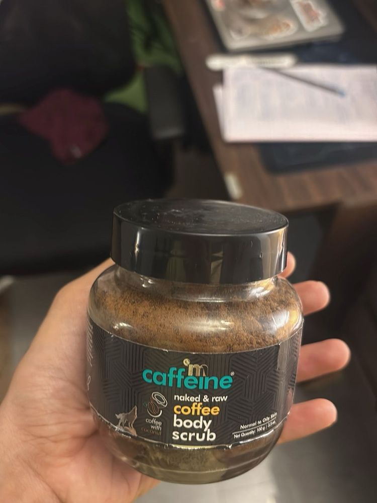 mCaffeine Naked &amp; Raw Coffee Body Scrub
