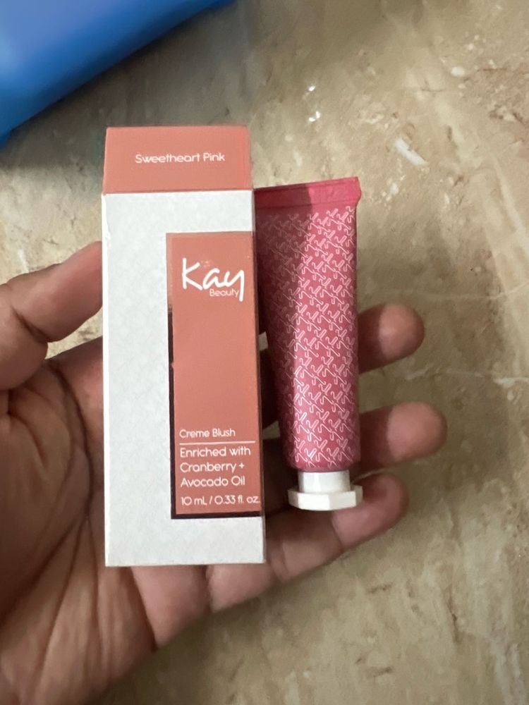 sealed Kay Beauty Creme Blush - Sweetheart Pink