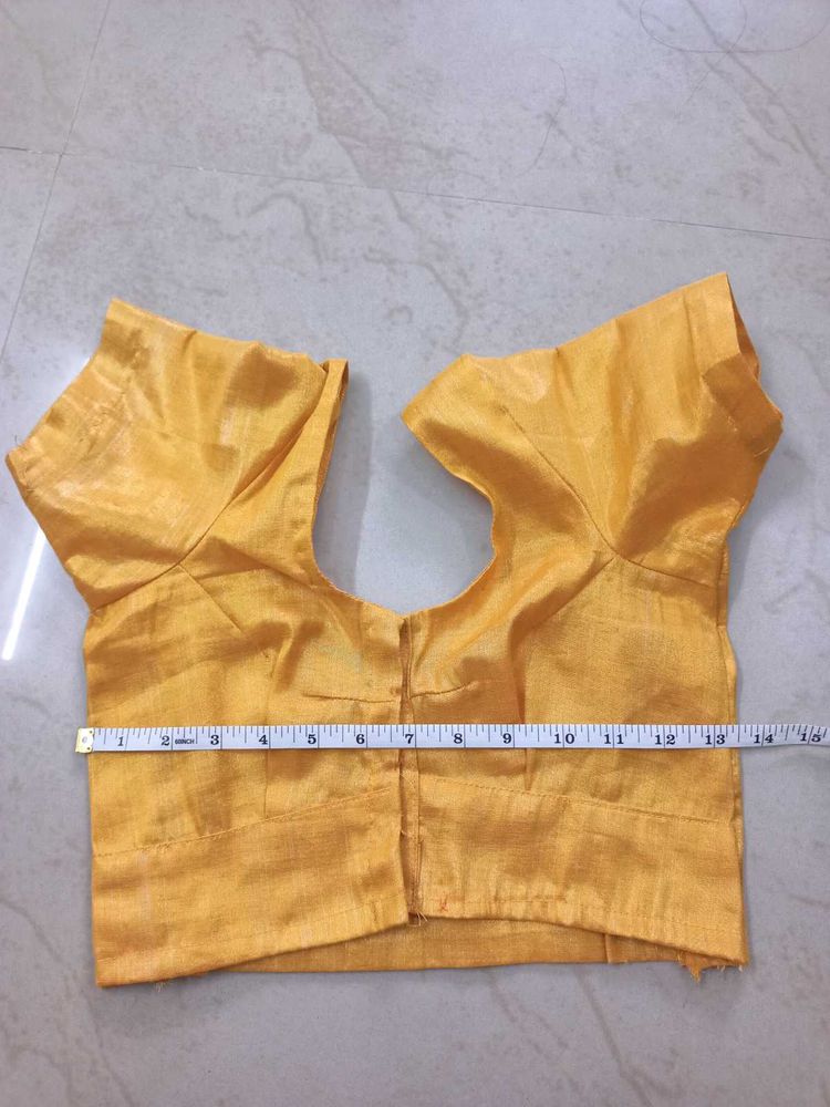 Golden Silk Blouse💛