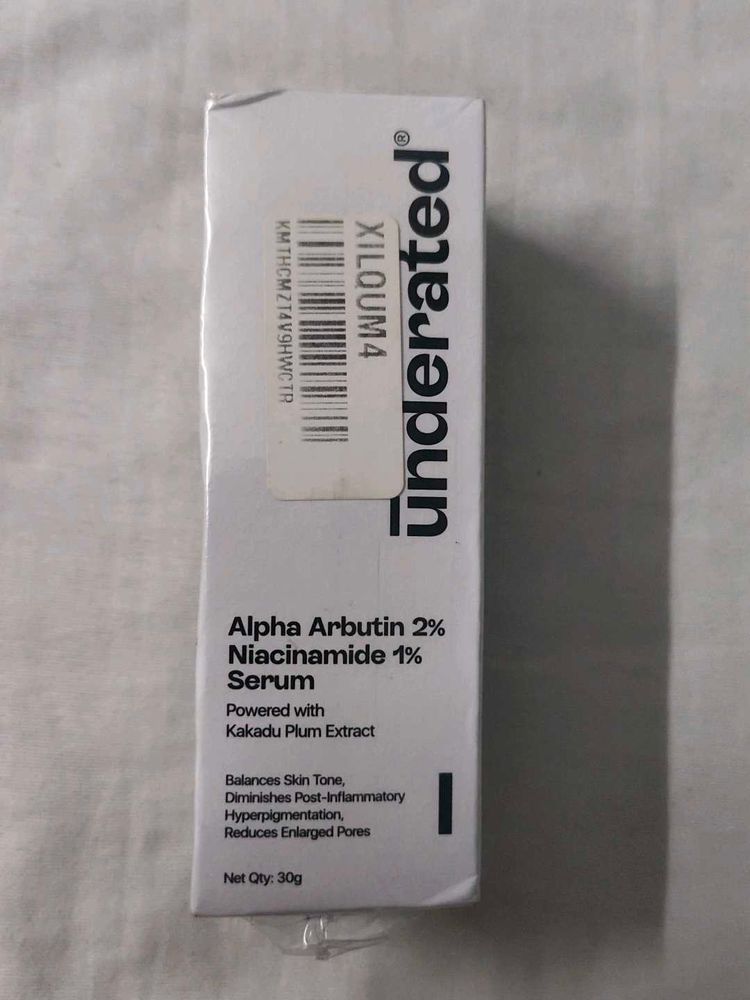 Underated Alpha Arbutin Niacinamide Serum