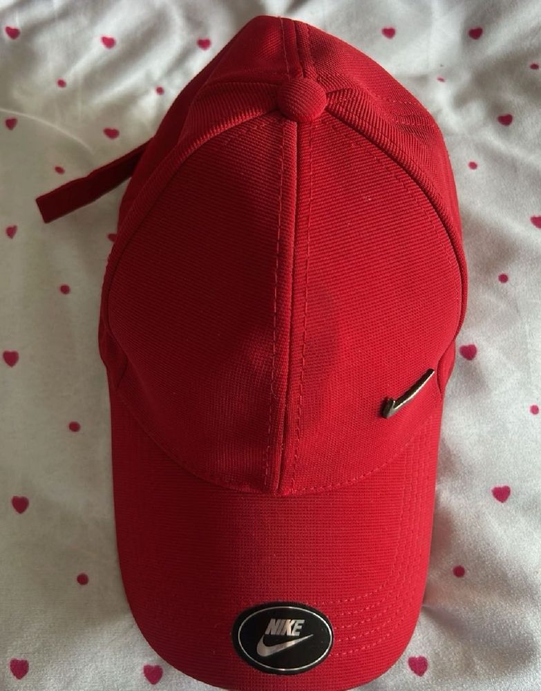Red Nike Cap