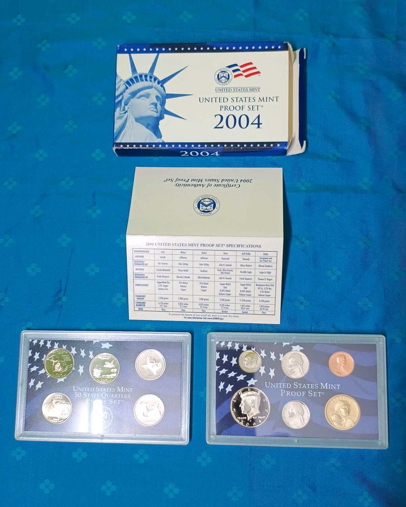 USA Proof Coin Set 2004, United States Mint