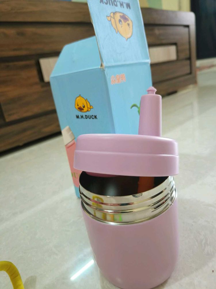 M.H.Duck Insulated Food Jar - Pink