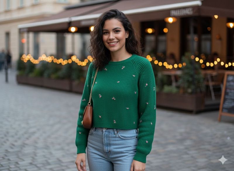 Green Sweater