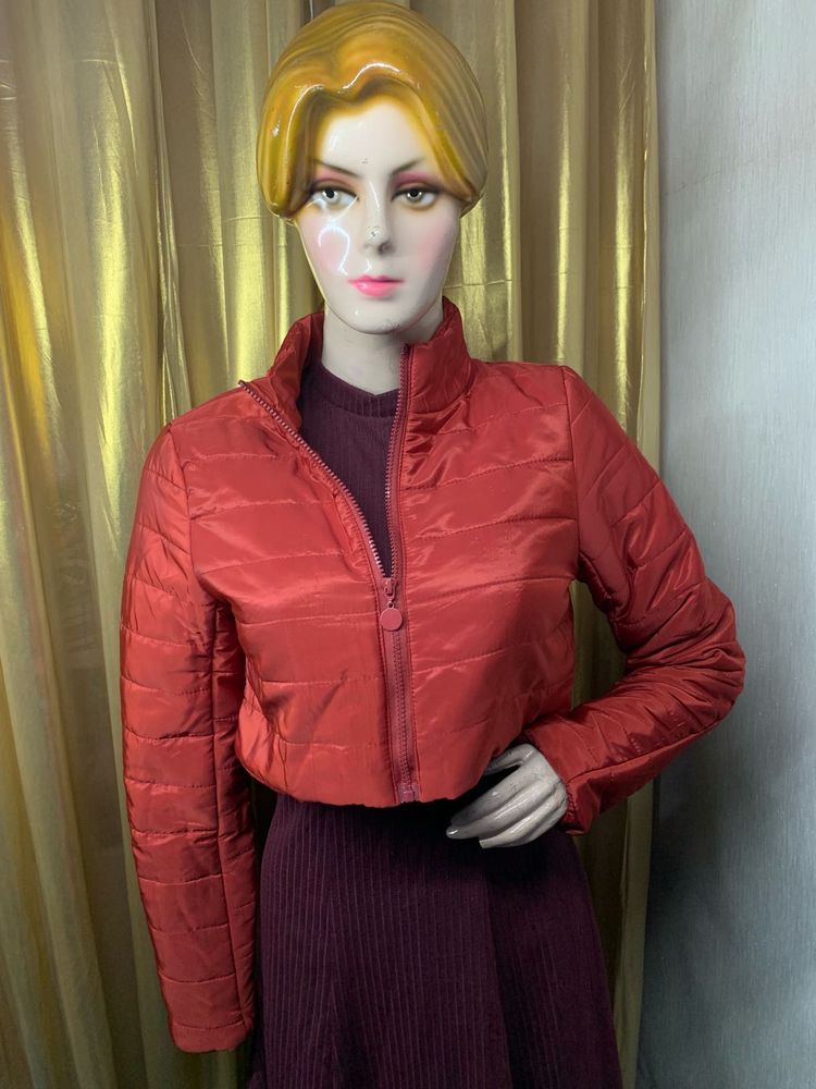 Red Puffer Jacket