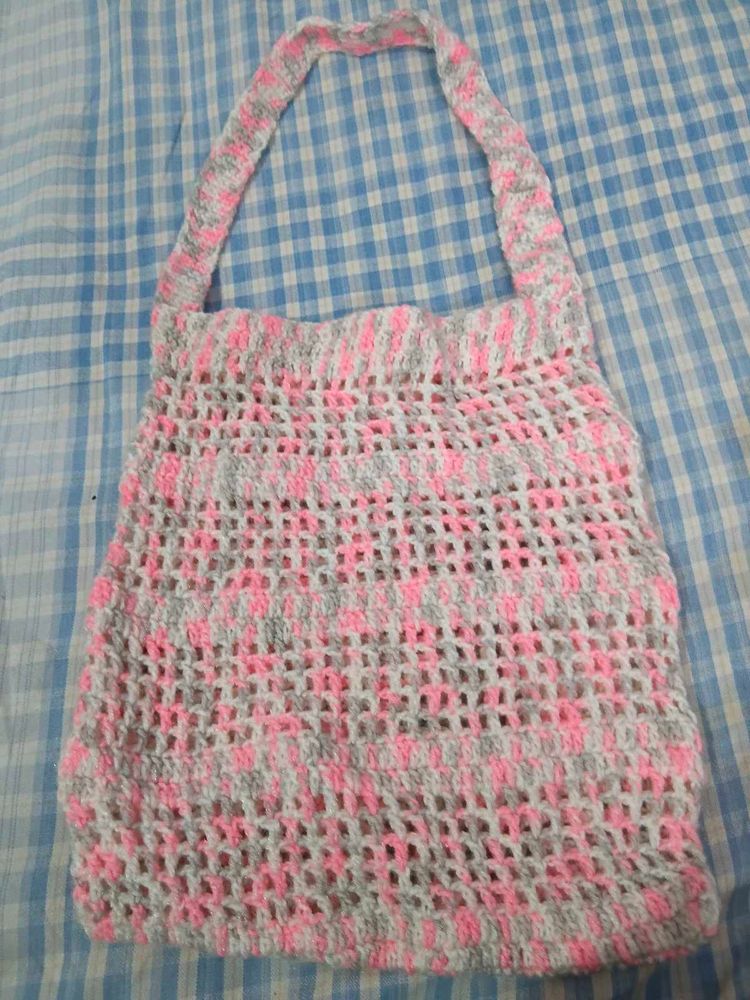 Crocheted Tote Bag