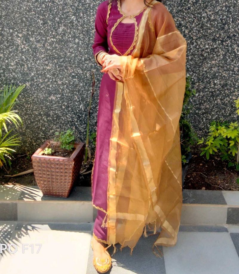 Elegant Kurta Set with Dupatta