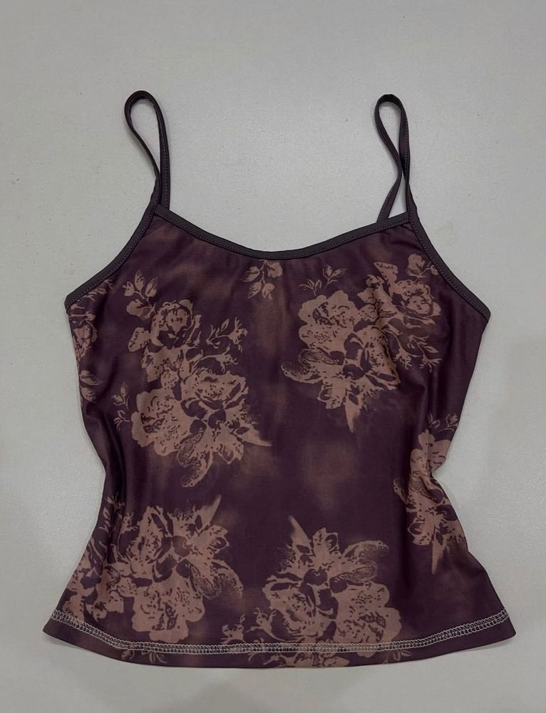 Vintage Floral Camisole Top