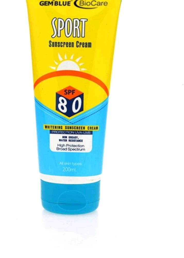GEMBLUE BIOCARE SUNSCREEN SPF80