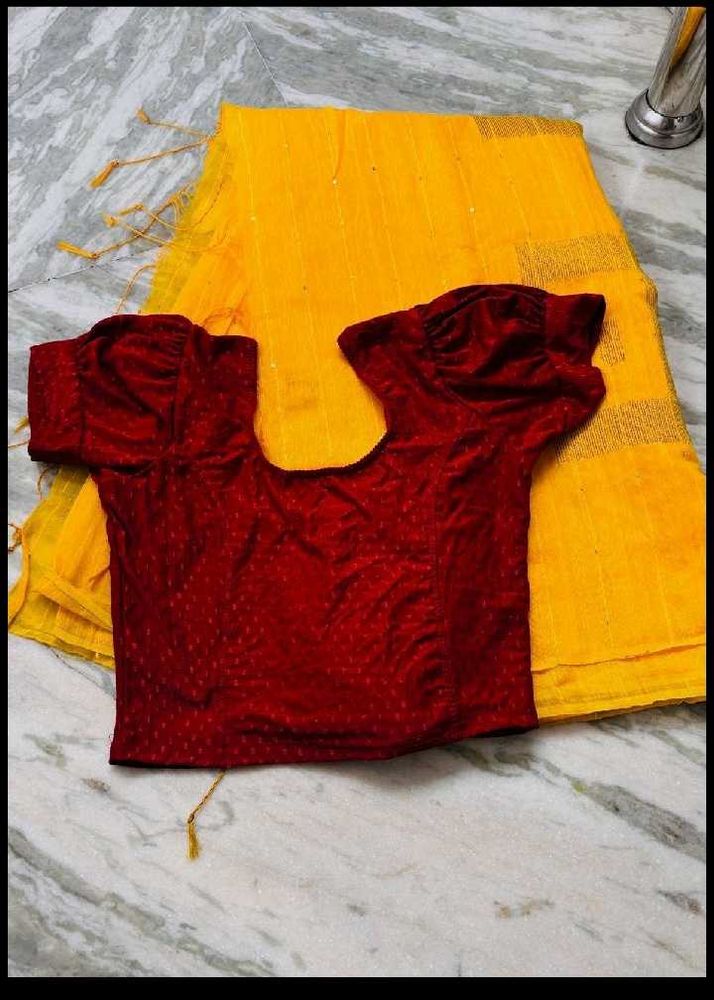 saree with blouse set