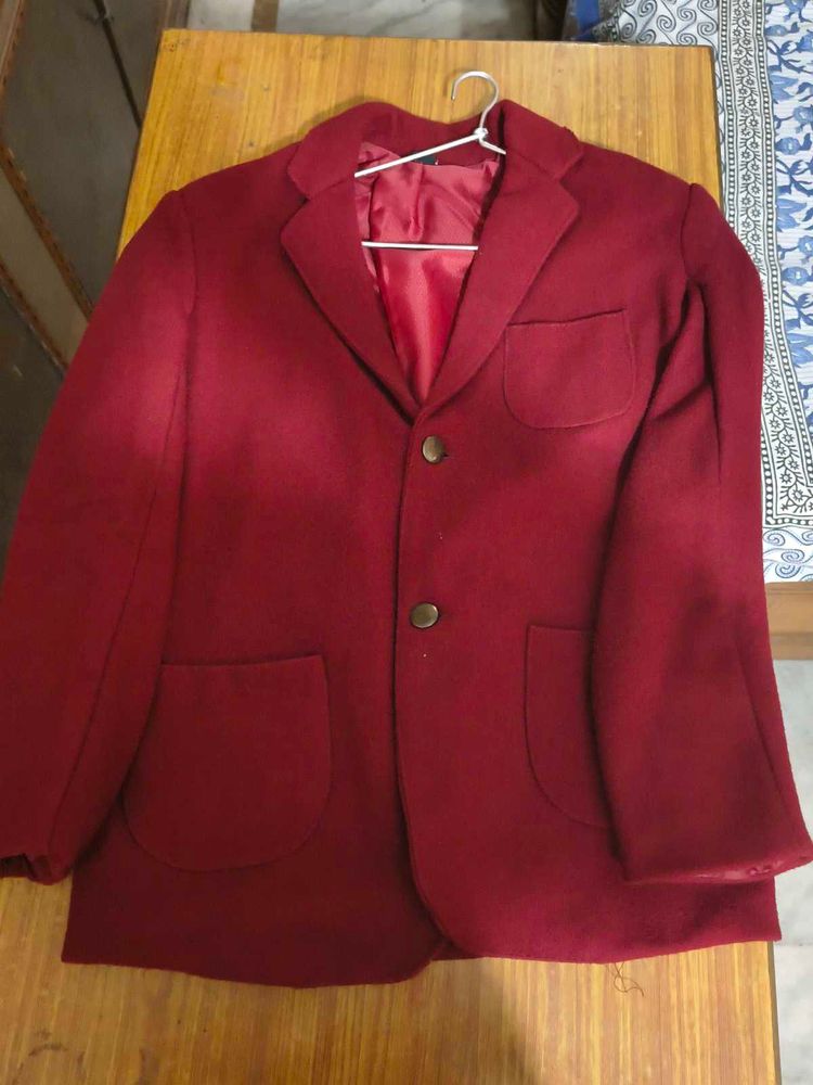 Men's Maroon Blazer