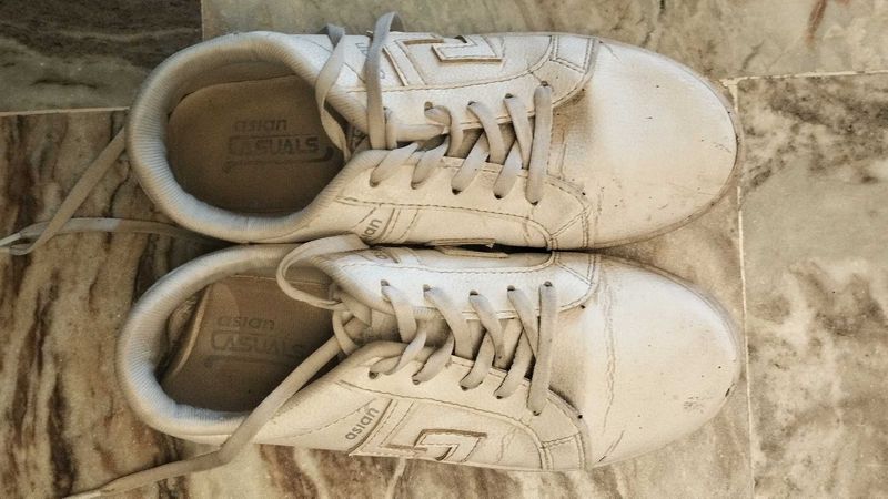 Asian Casuals White Sneakers