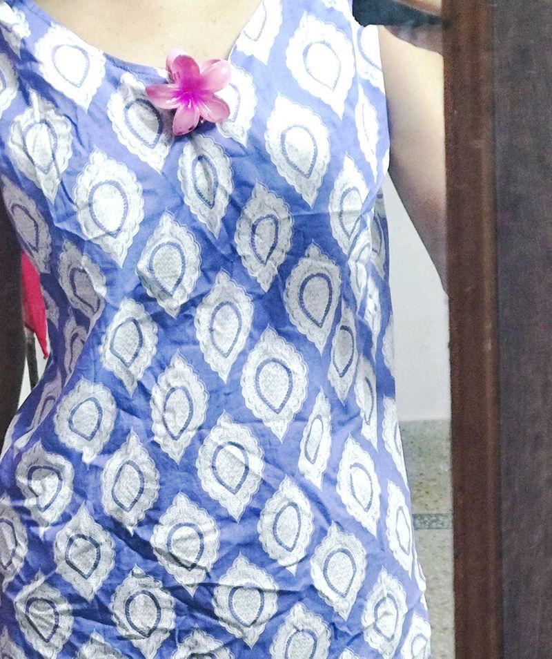 LILAC SHORT KURTI (s/m)