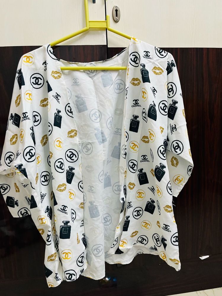 Chanel Print Kimono