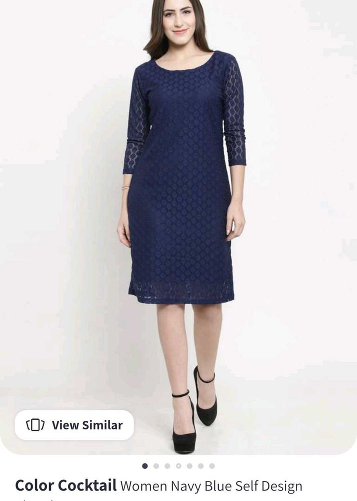 Color Cocktail Dress Size S