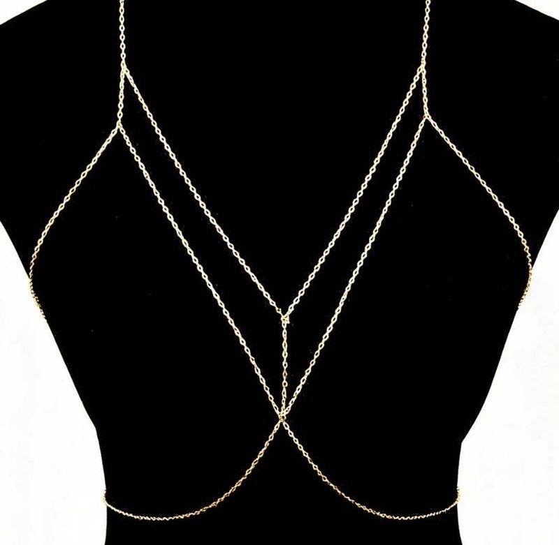 Gold Layered Body Chain