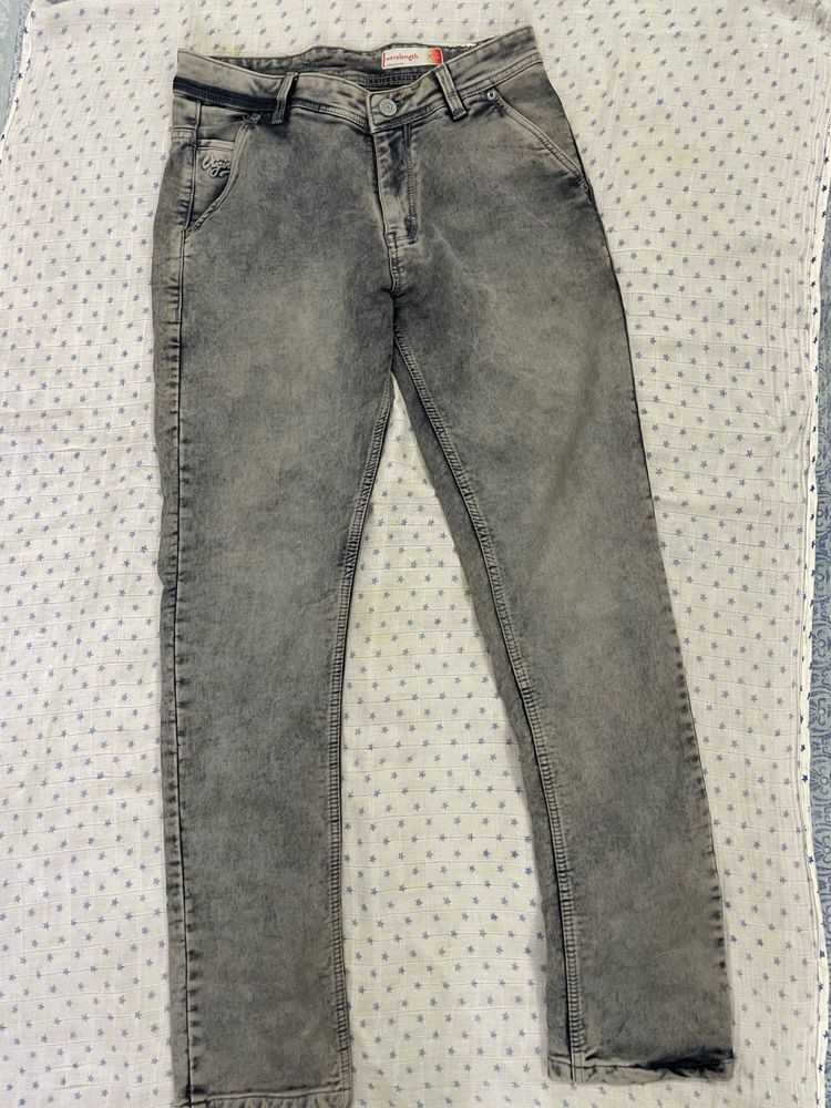 Stylish Acid Wash Jeans