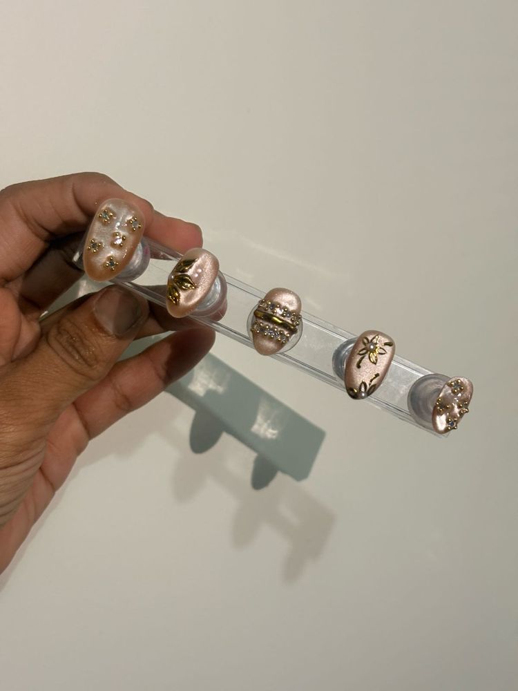 Designer Press-On Nails