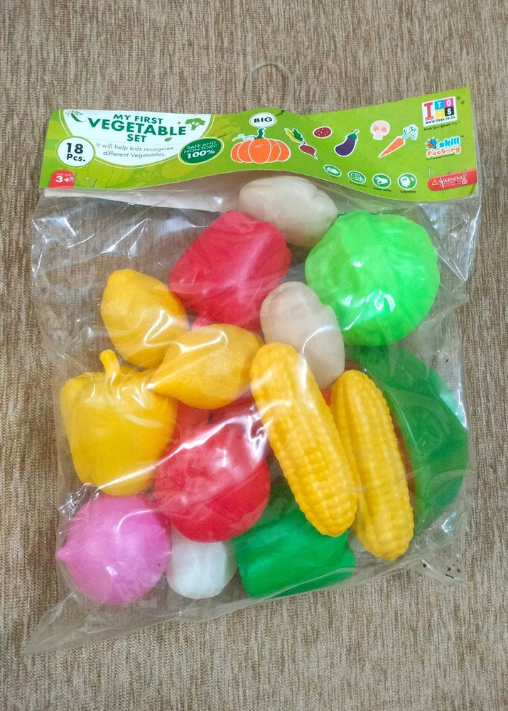My First Vegetable Set - 18 Pieces