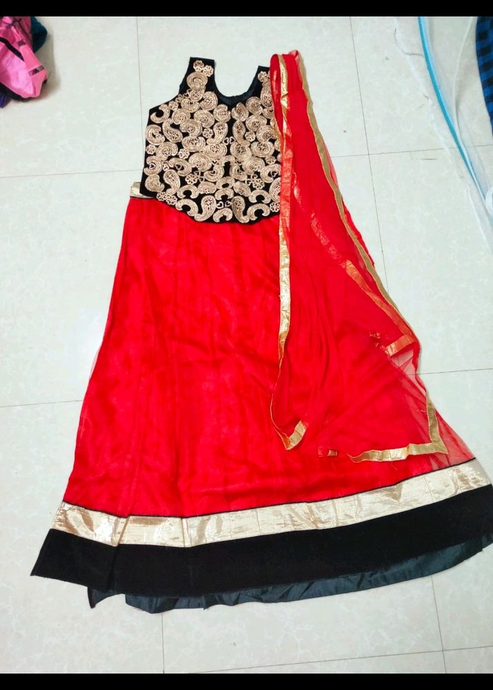 Semi Stitched Lehanga