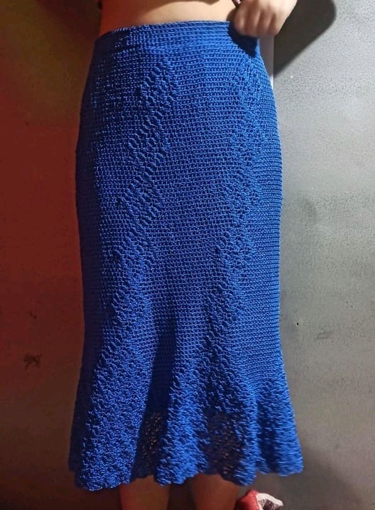 Blue Skirt