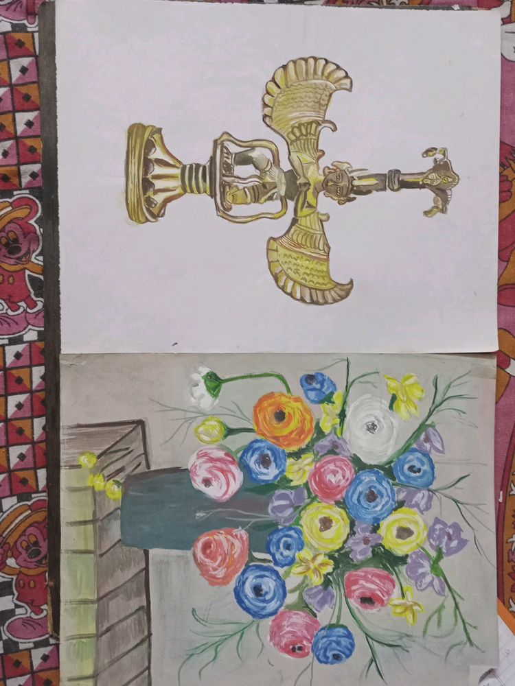 2combo Art Flower &amp; Gurur