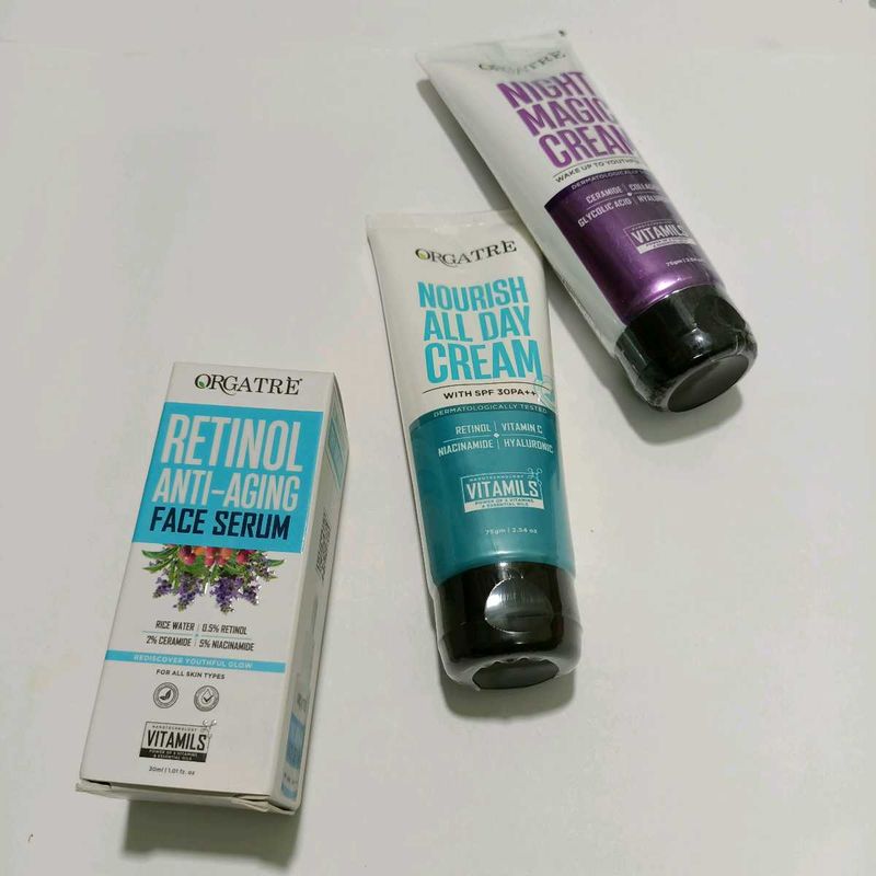 OrgaTre Skincare Set - Anti-Aging