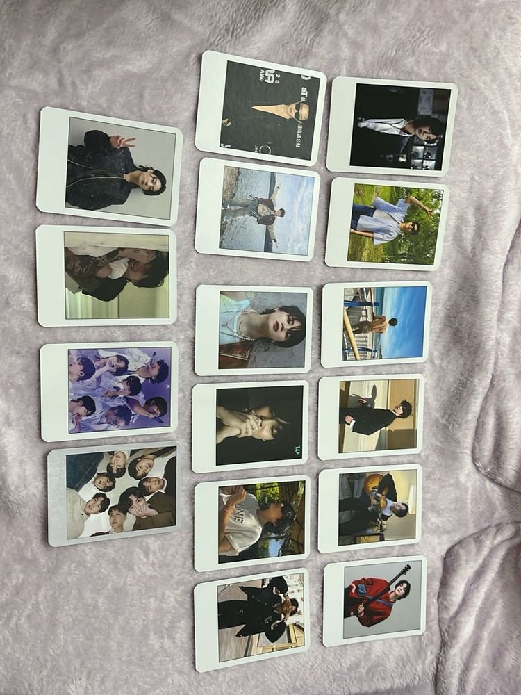 BTS random unofficial photocards