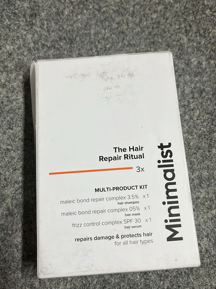Minimalist Hair Repair Ritual Kit