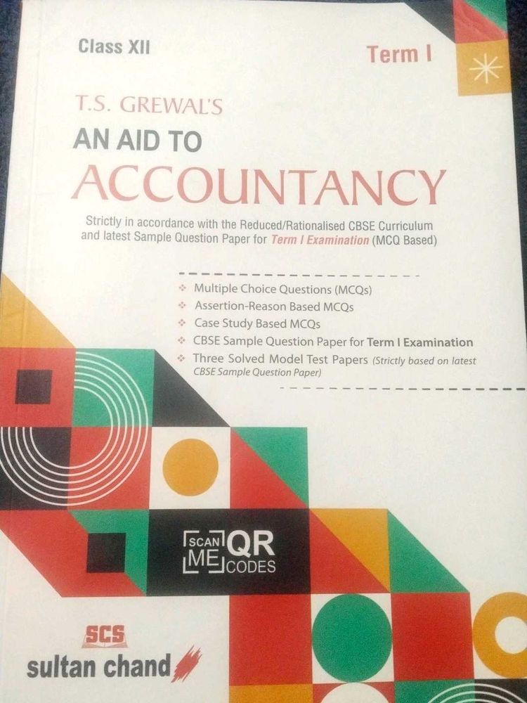T.S. Grewal's Accountancy Class XII Term I