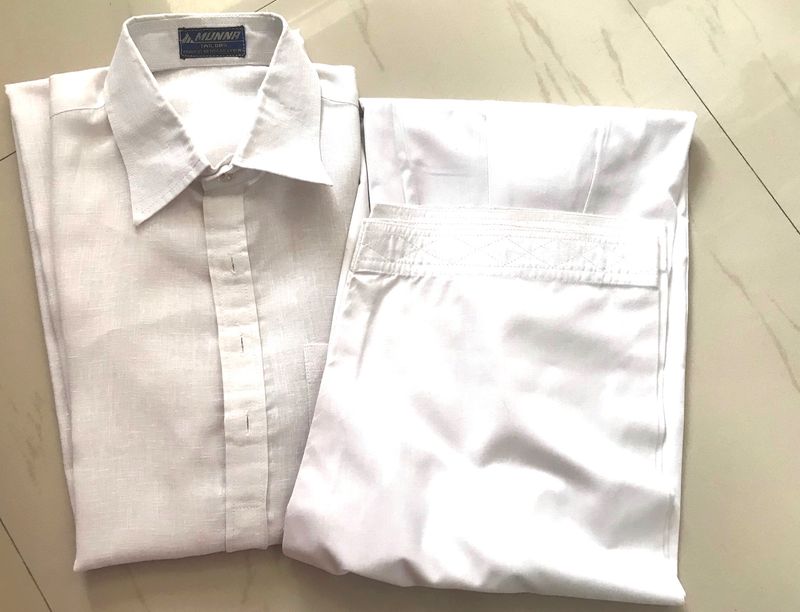 🔥🤩White Cotton Pathani