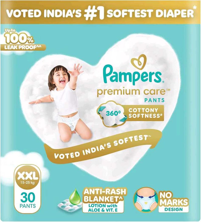 Pampers Premium Care Pant Style Baby Diapers XXL 3