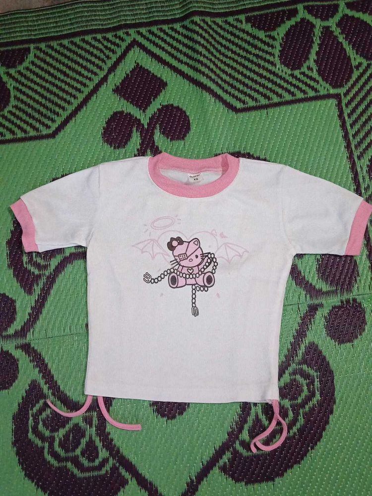 Cute Hello Kitty Graphic Tee
