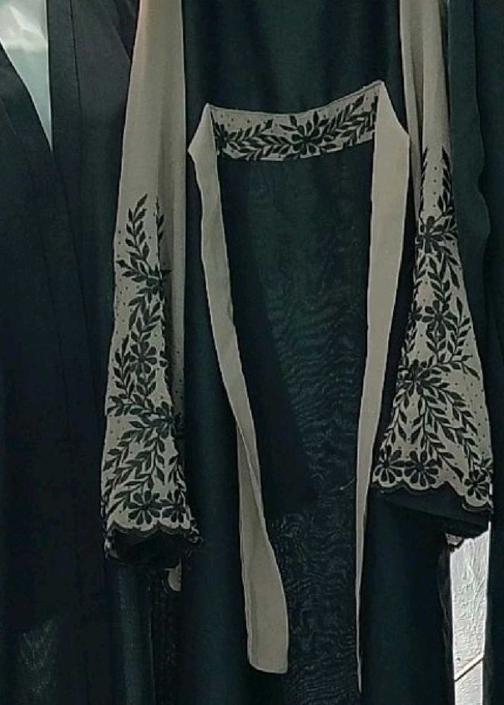 Elegant Embroidered Abaya stylish