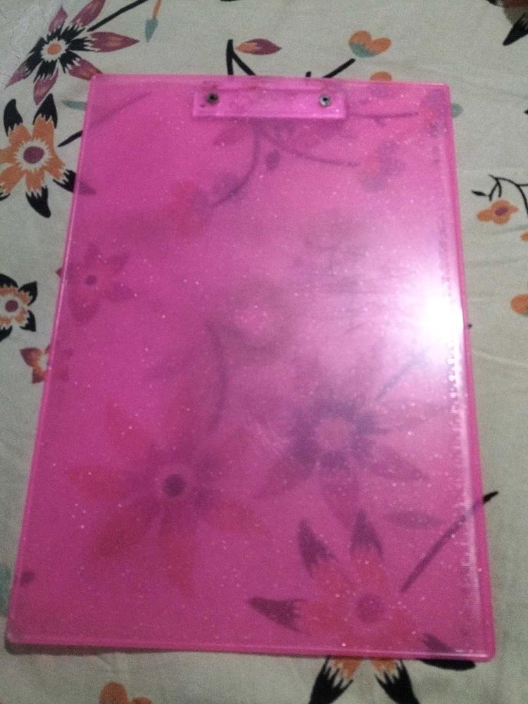 beutiful pink exam pad
