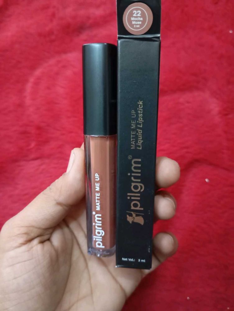 Pilgrim Matte Me Up Liquid Lipstick - Mocha Muse