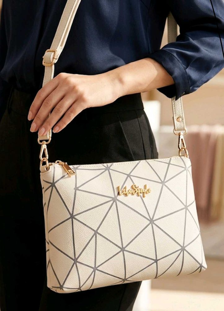 Stylish Geometric Crossbody Bag