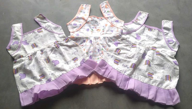 Combo Set Baby Girls Frock