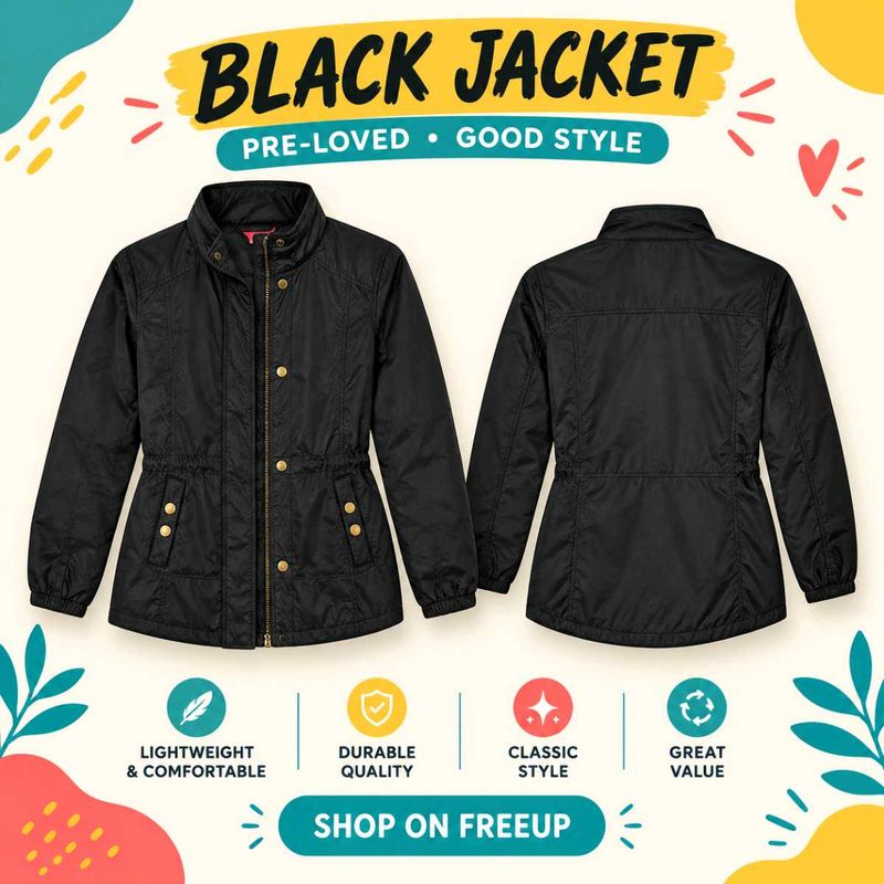 Classic Black Jacket