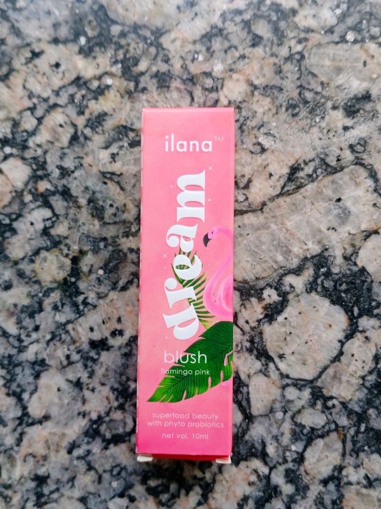 ilana organics dream blush- flamingo pink