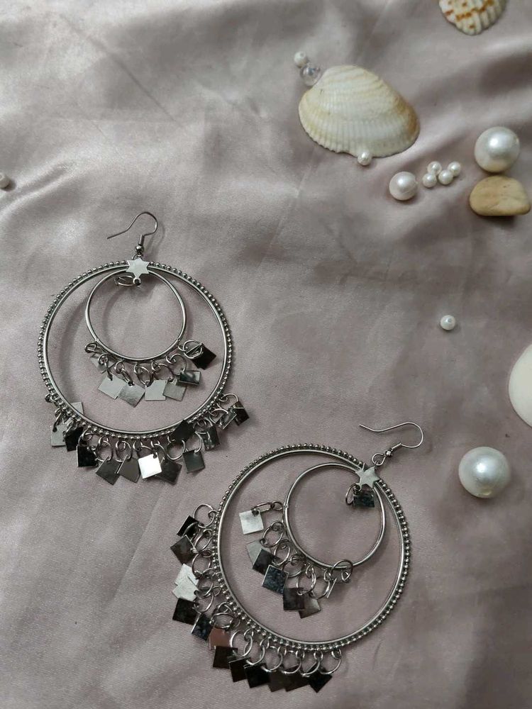 Hoop Dangle Earrings