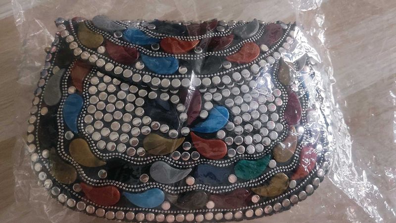 Embellished Clutch Bag