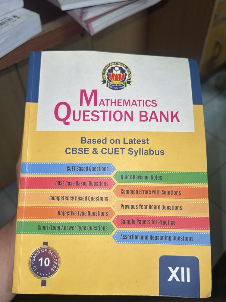 Mathematics Question Bank XII
