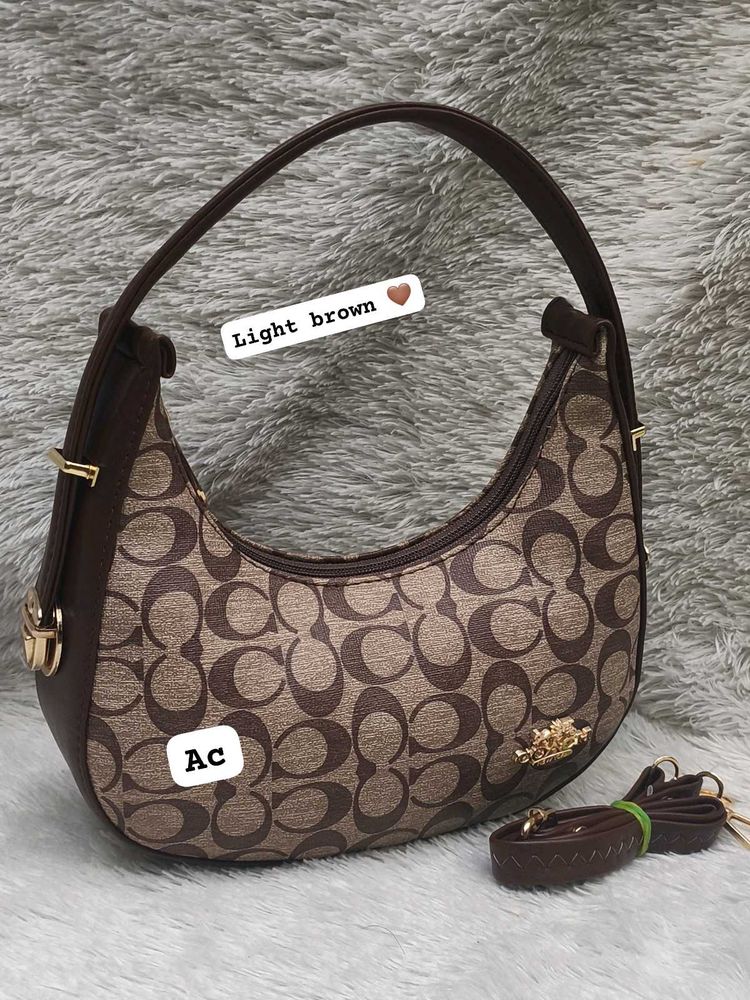 Coach Signature  dupe Hobo Shoulder Bag