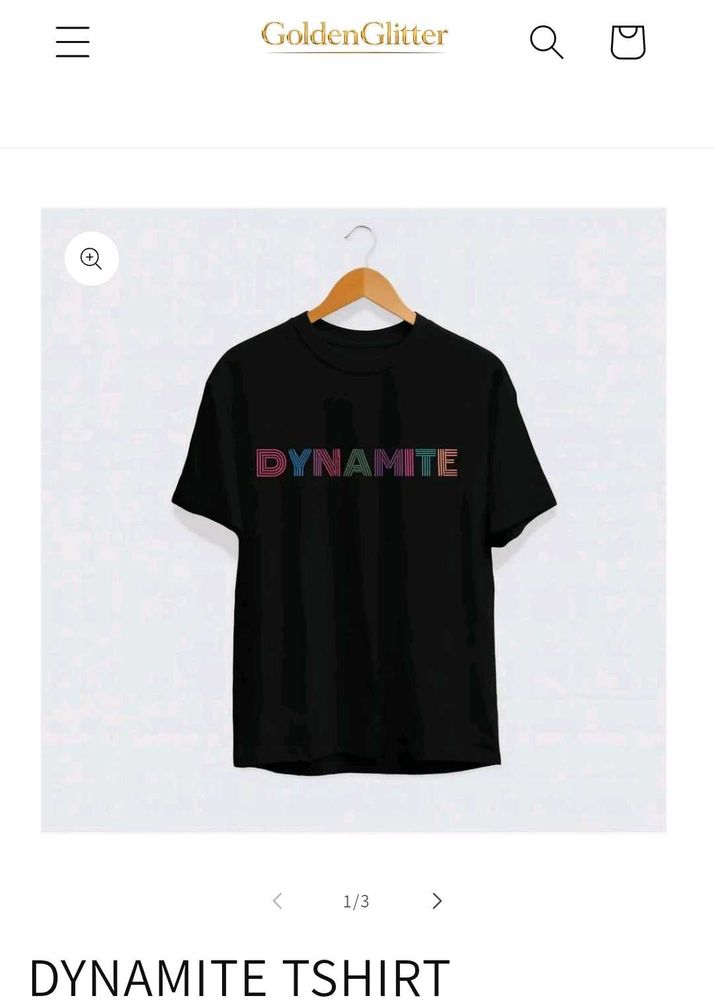 unisex   BTS DYNAMITE tshirt