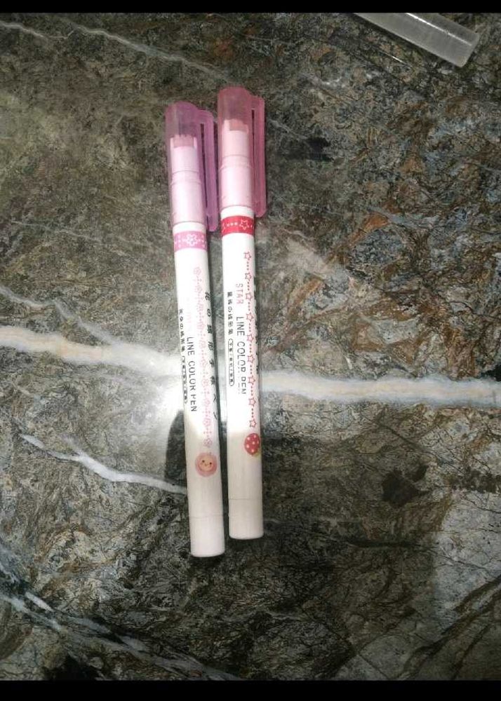 Cute Color Pens - Set of 2
