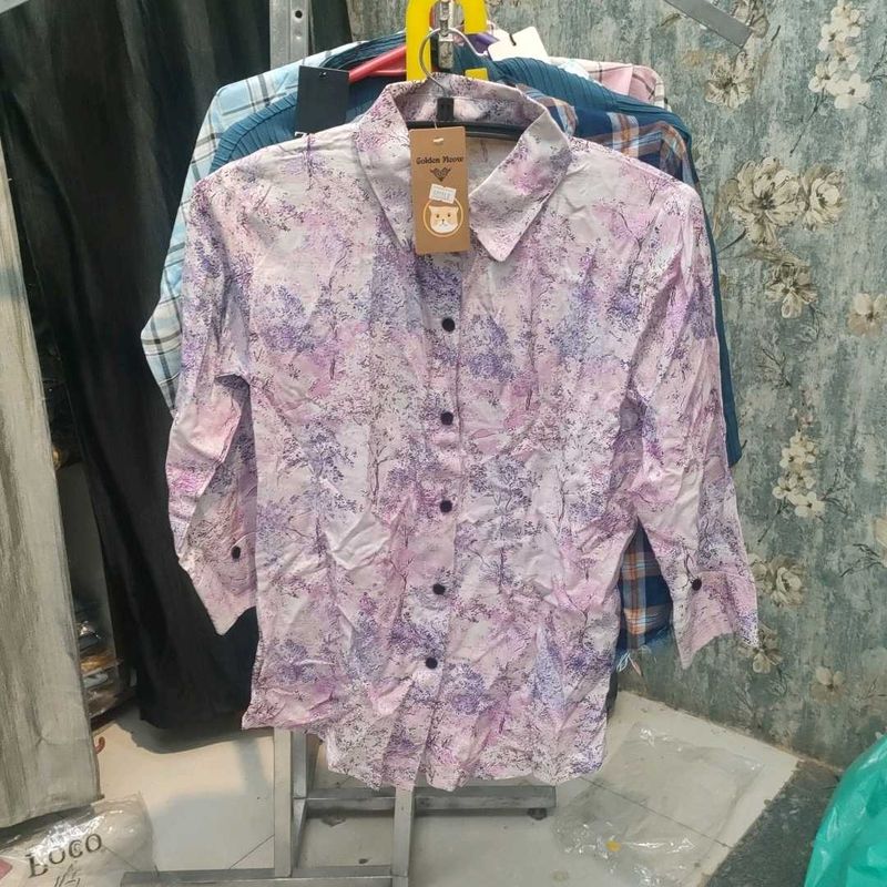 Floral Print Shirt