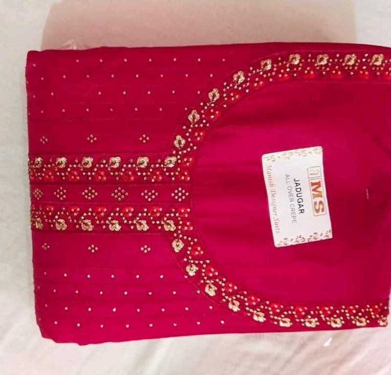 unstitched dress with dupatta
