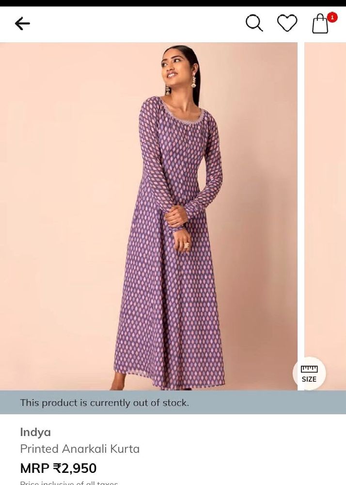 💥Purple Patterned Long Sleeve Dress💥