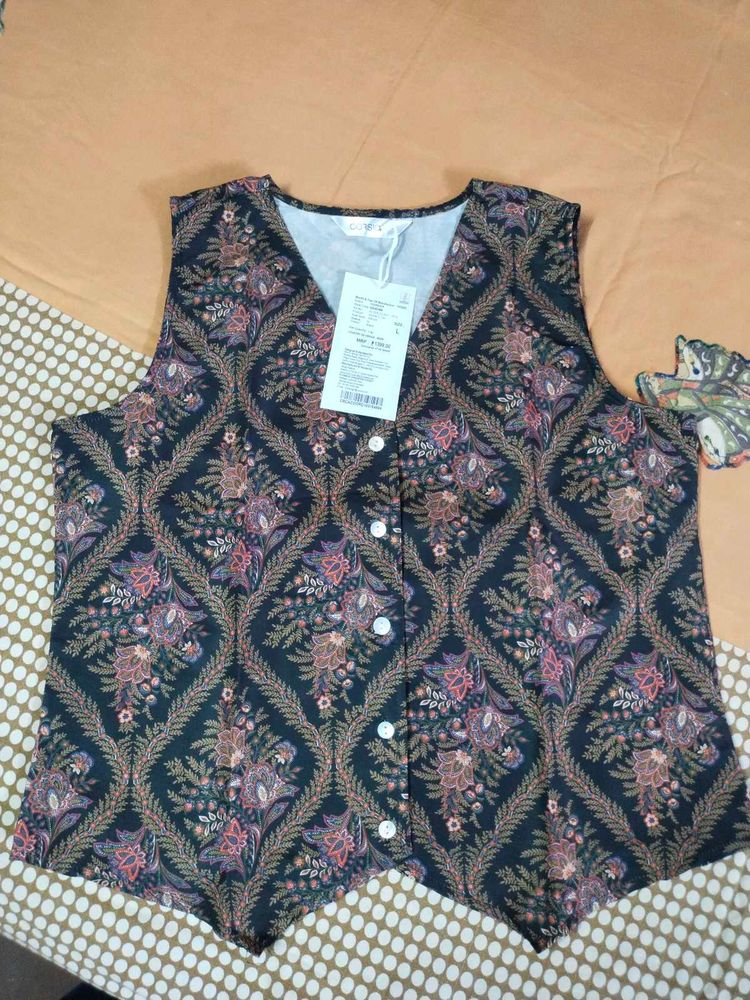 ✨Women's Ethnic Printed Sleeveless Vest top✨